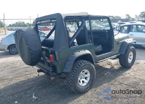 1989 Jeep Wrangler / Yj Sahara из США, поврежденный, VIN 2J4FY49TIKJ124643
